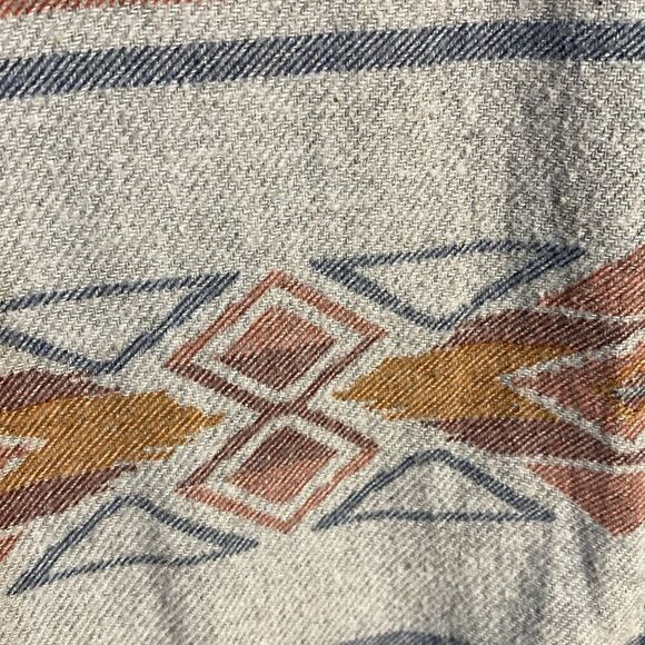 EDDIE BAUER Tribal Southwestern Print Button Down Long Sleeve Shirt - Picture 7 of 8